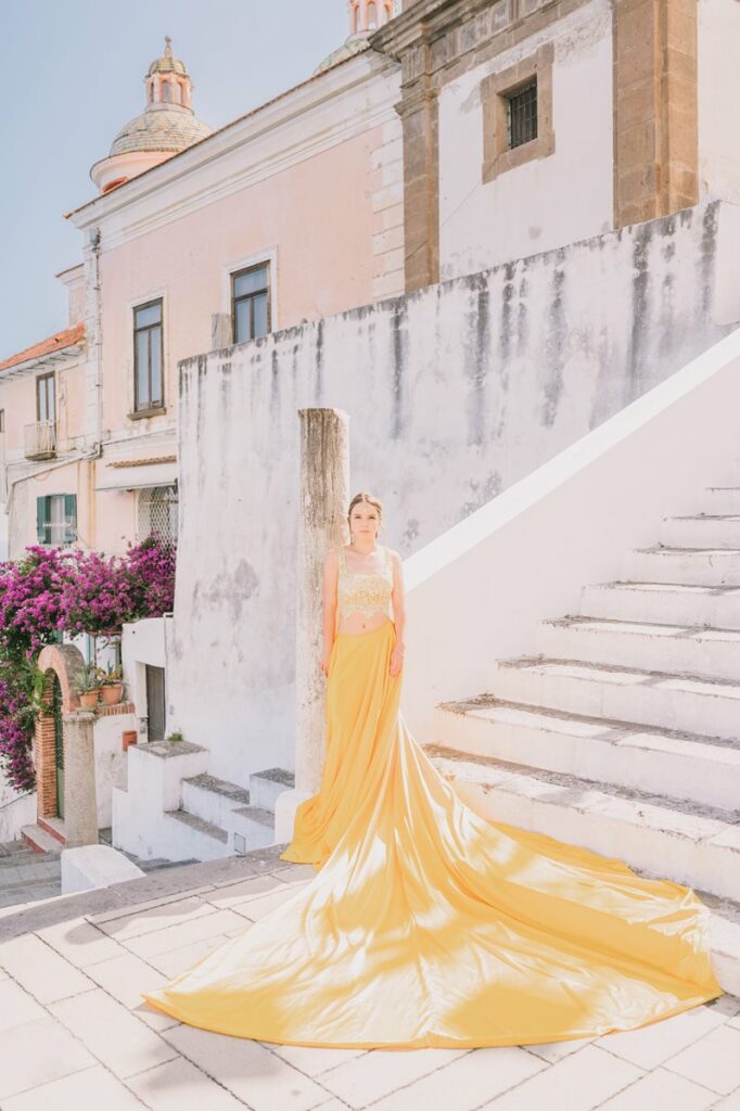 Amalfi Coast quinceañera photo shooting