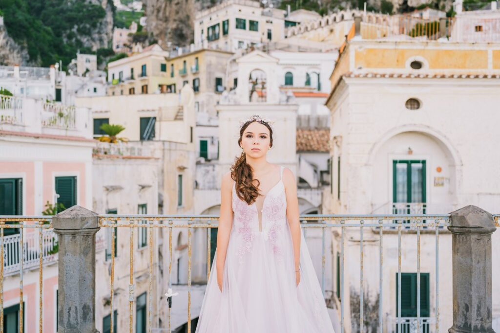 Amalfi Coast quinceañera photo shooting