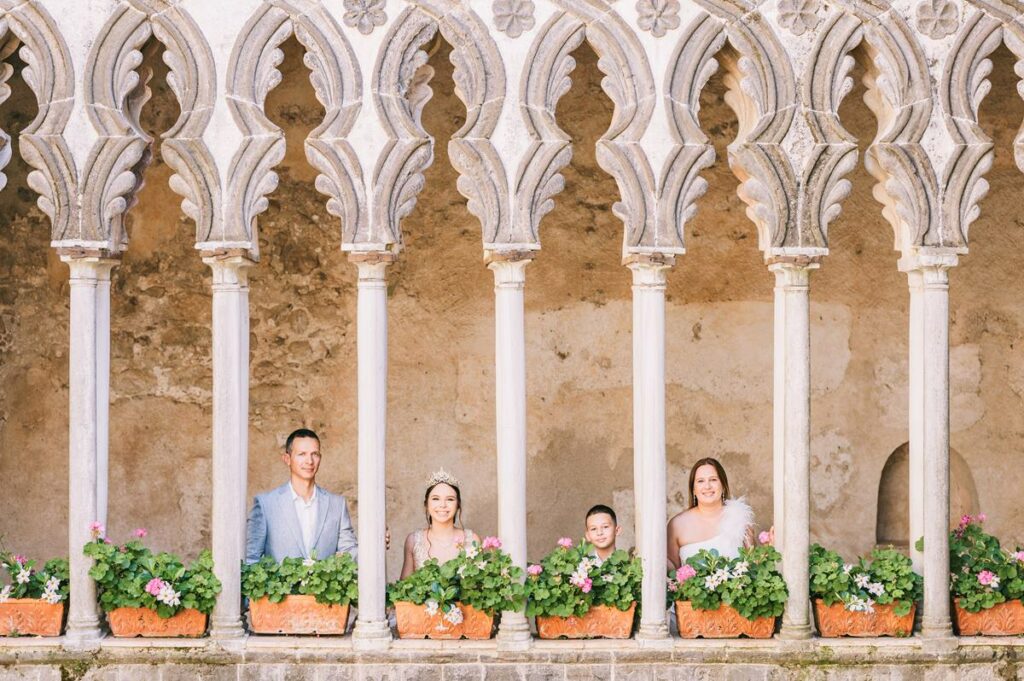 Amalfi Coast quinceañera photo shooting