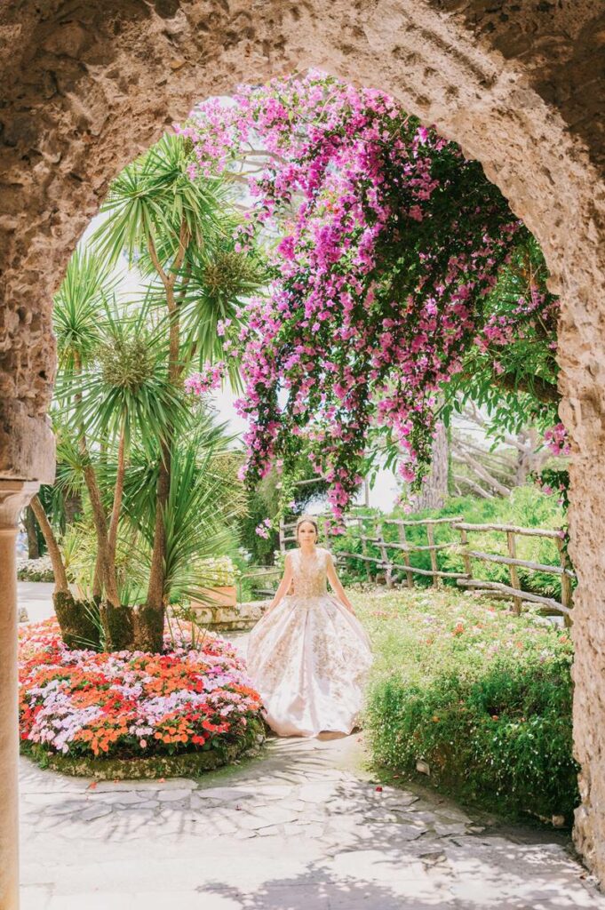 Amalfi Coast quinceañera photo shooting