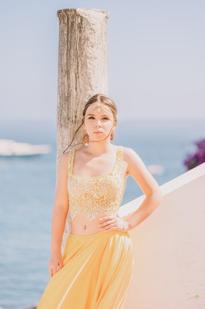 Amalfi Coast quinceañera photo shooting