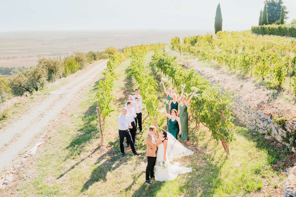 Bonaria Castle wedding in Maremma Tuscany