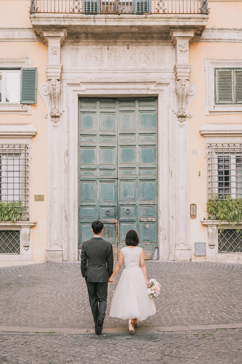 Elopement in Rome