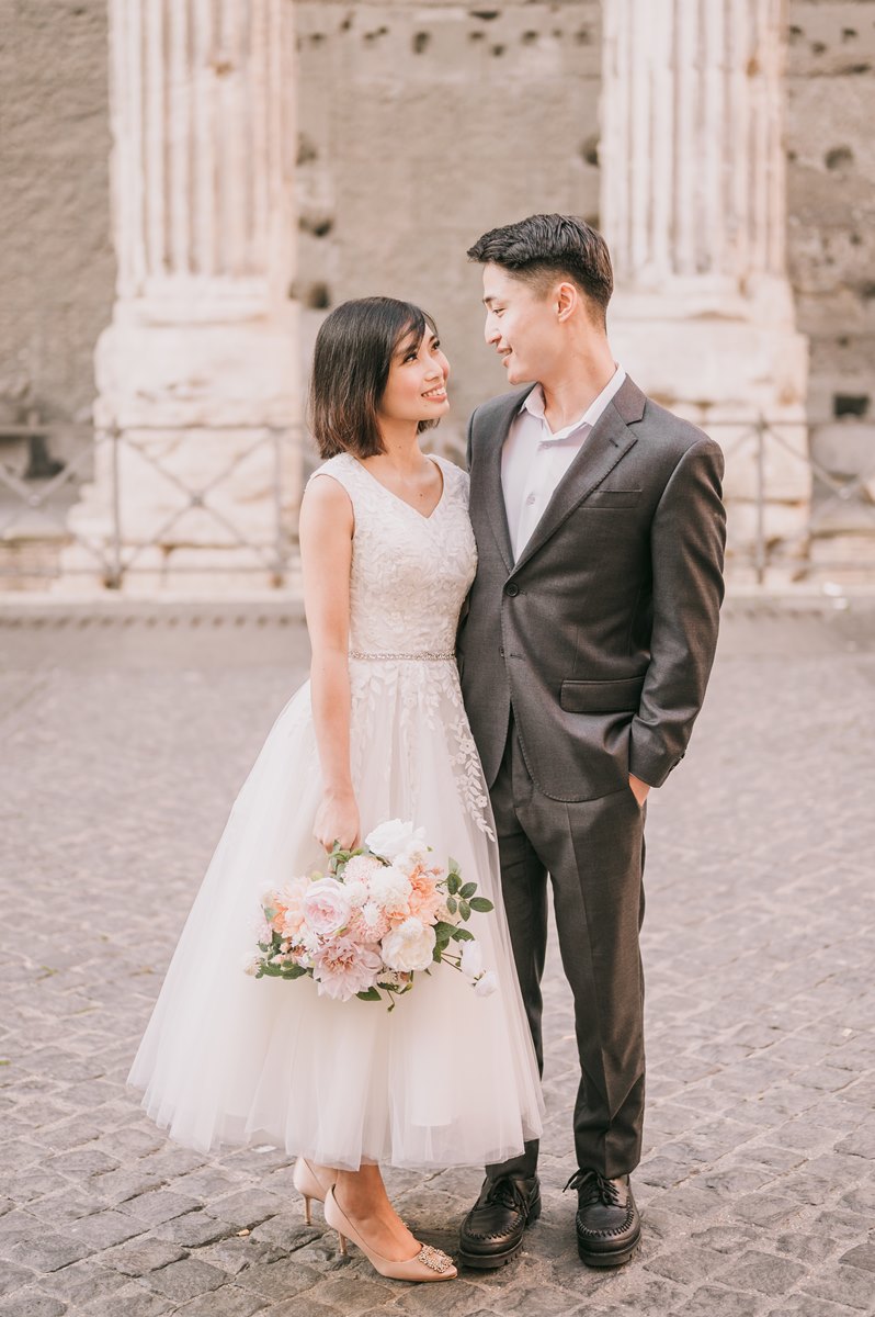 Elopement in Rome