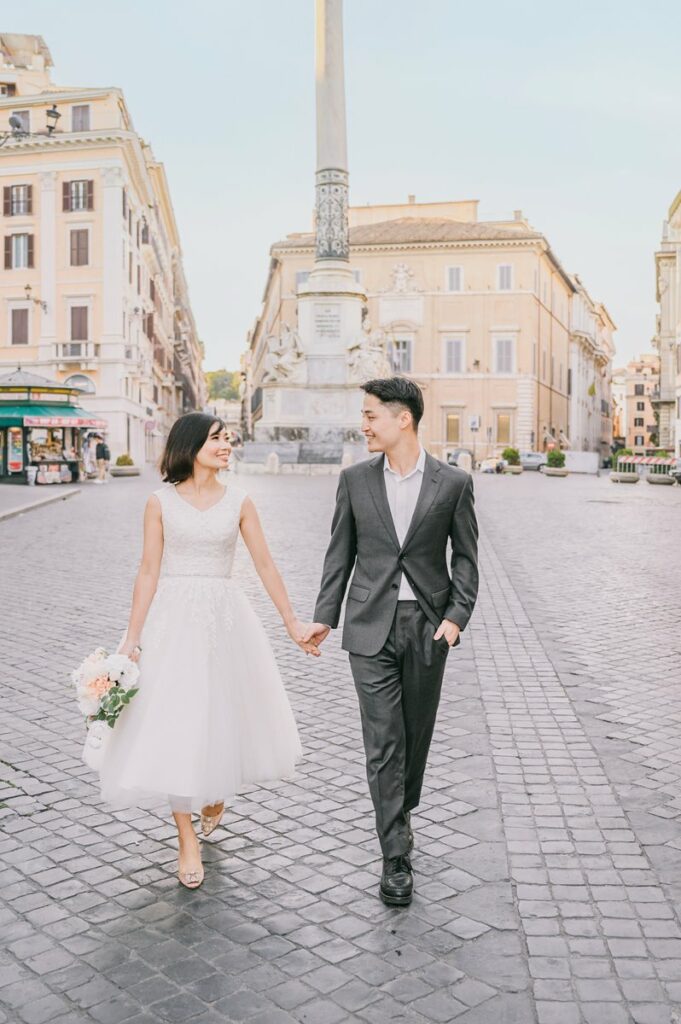 Elopement in Rome