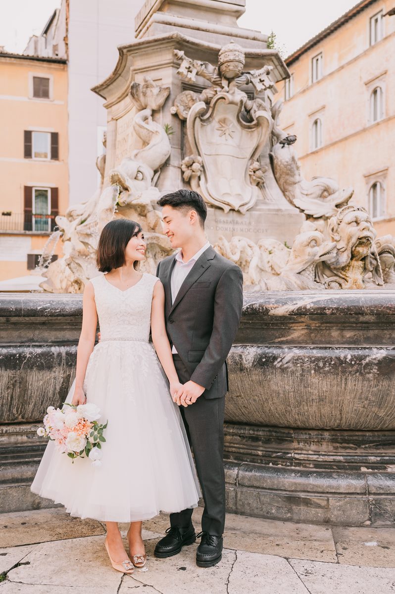 Elopement in Rome