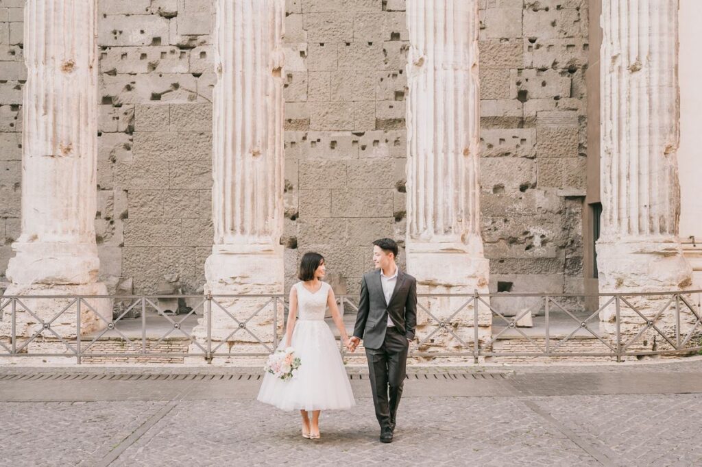 Elopement in Rome