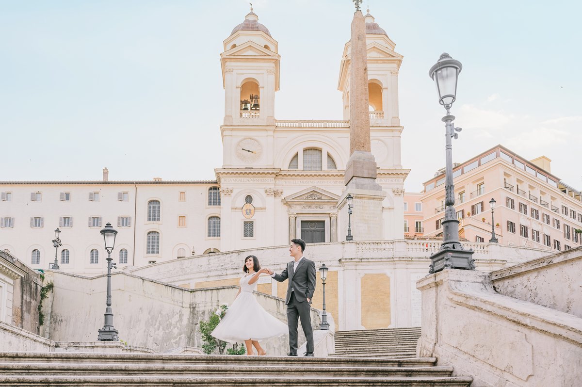 Elopement in Rome