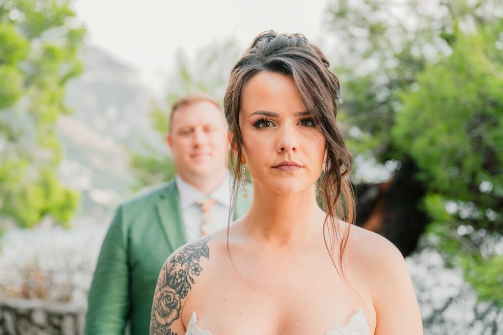 Rainy day Elopement Positano