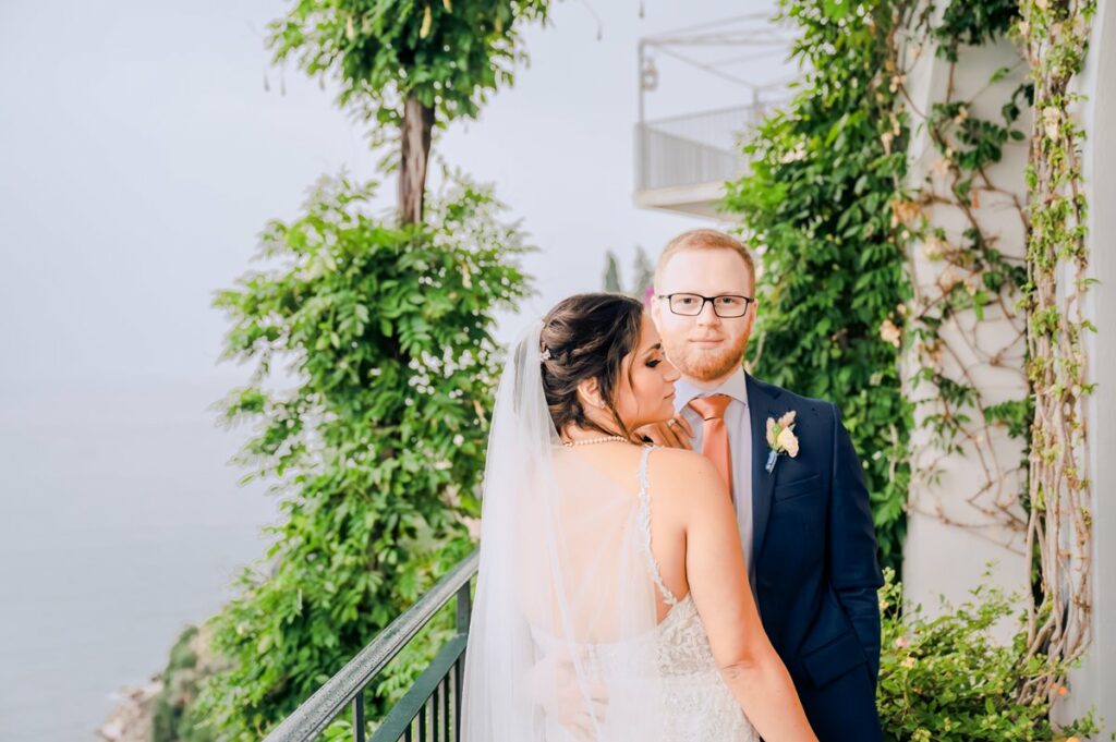 Rainy day Amalfi elopement