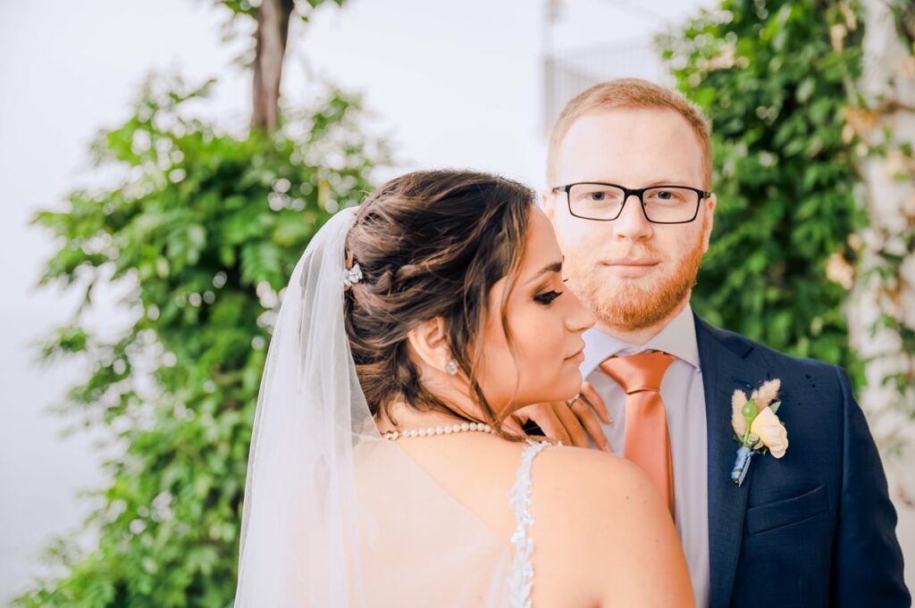 Rainy day Amalfi elopement