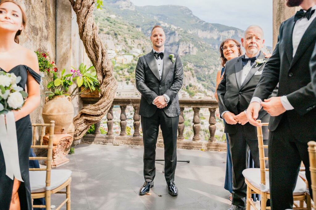 Exclusive wedding at Villa Magia Positano