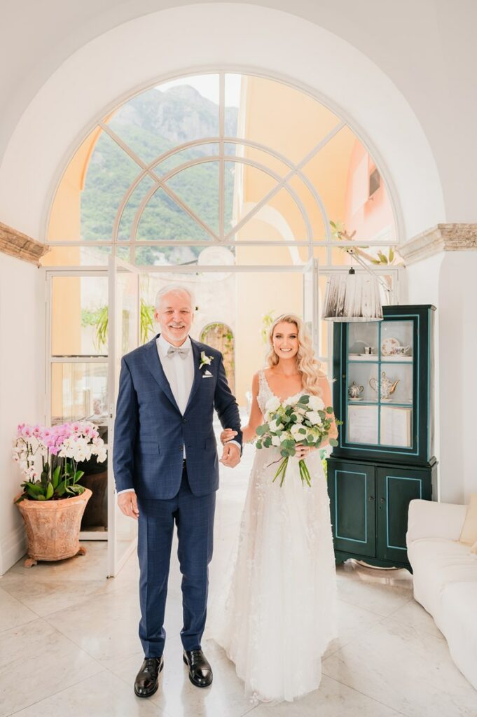 Exclusive wedding at Villa Magia Positano