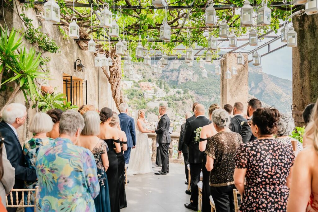 Exclusive wedding at Villa Magia Positano