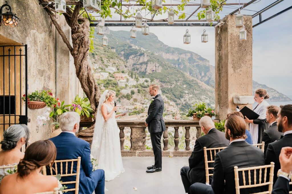 Exclusive wedding at Villa Magia Positano