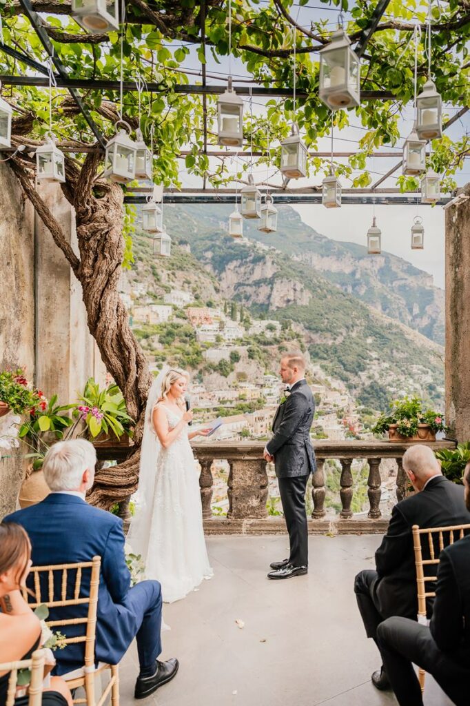 Exclusive wedding at Villa Magia Positano