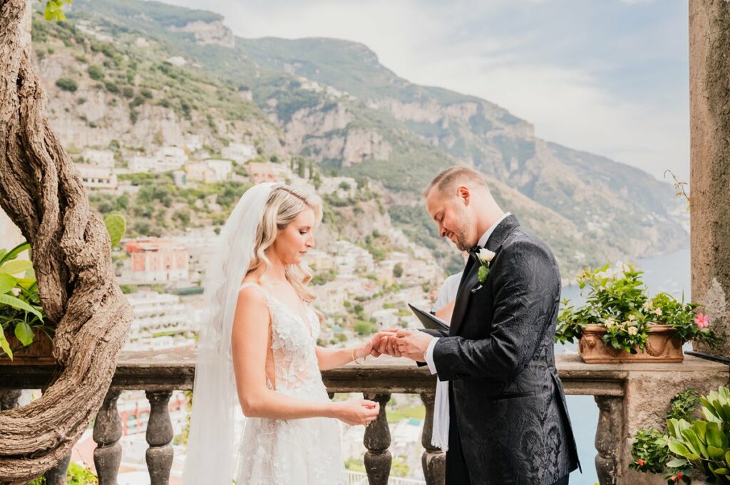 Exclusive wedding at Villa Magia Positano