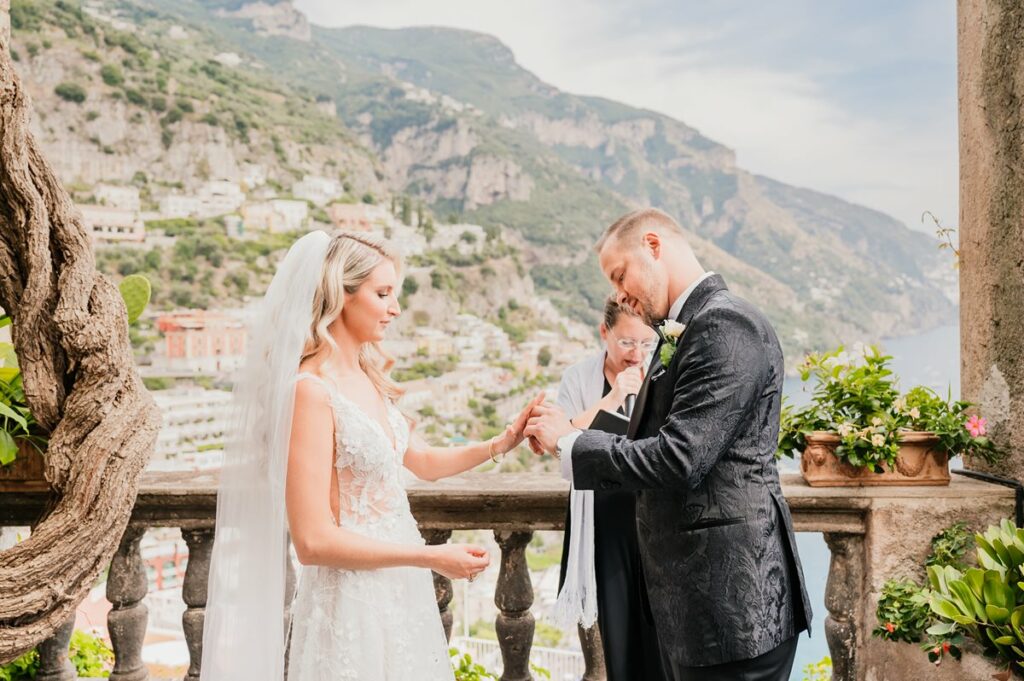 Exclusive wedding at Villa Magia Positano