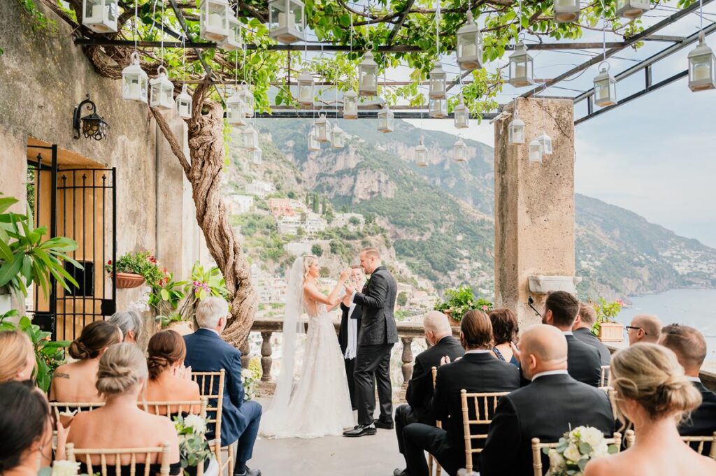 Exclusive wedding at Villa Magia Positano