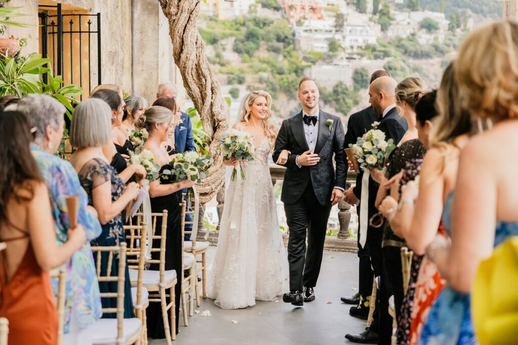 Exclusive wedding at Villa Magia Positano