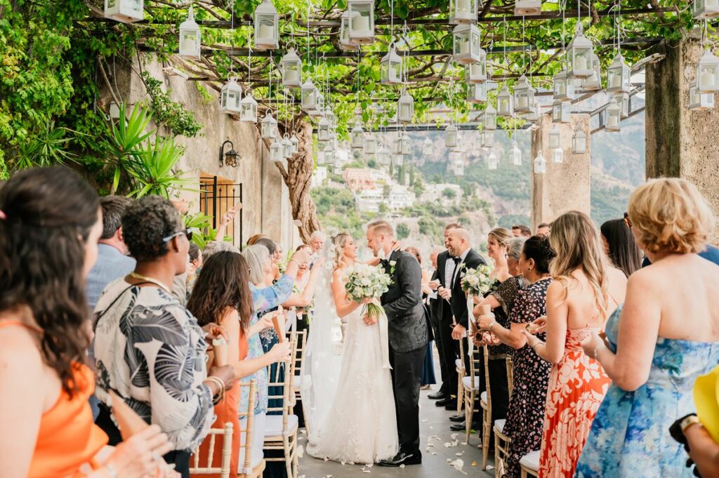 Exclusive wedding at Villa Magia Positano