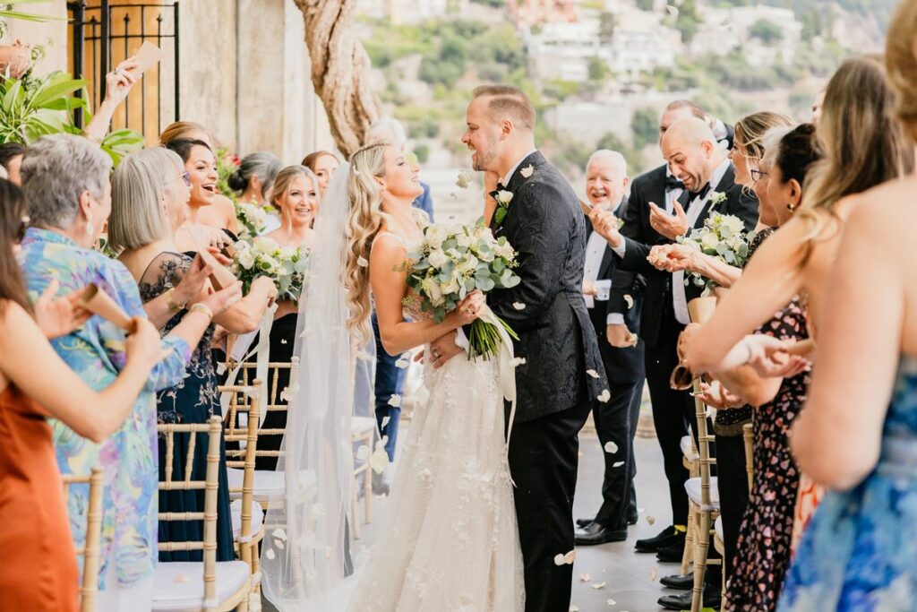 Exclusive wedding at Villa Magia Positano