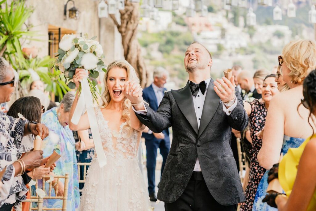 Exclusive wedding at Villa Magia Positano