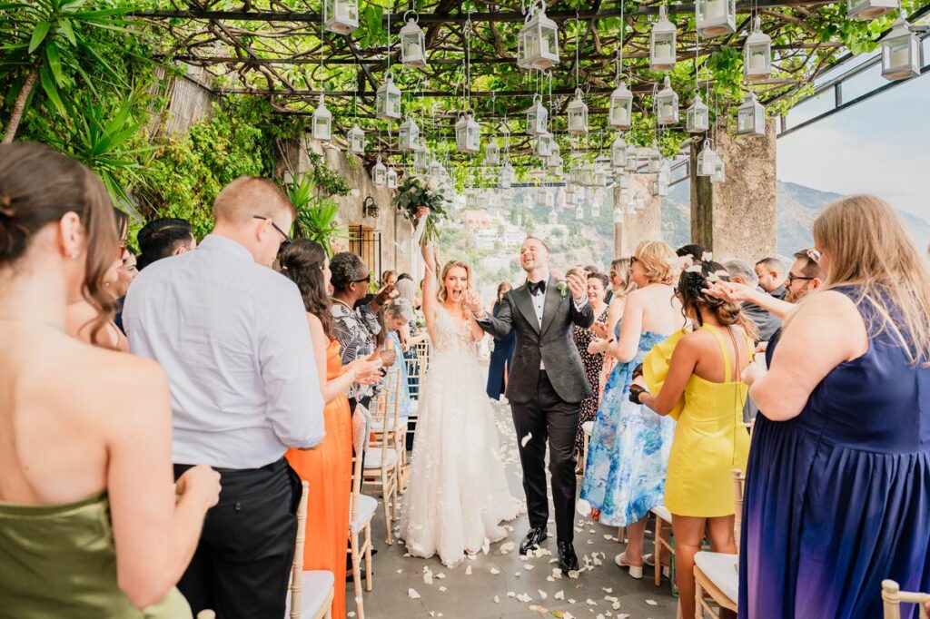 Exclusive wedding at Villa Magia Positano