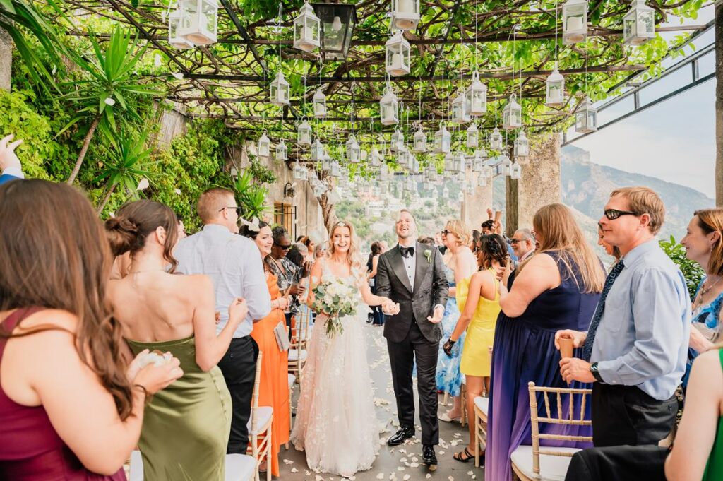 Exclusive wedding at Villa Magia Positano