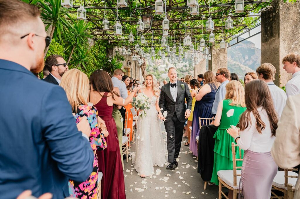 Exclusive wedding at Villa Magia Positano