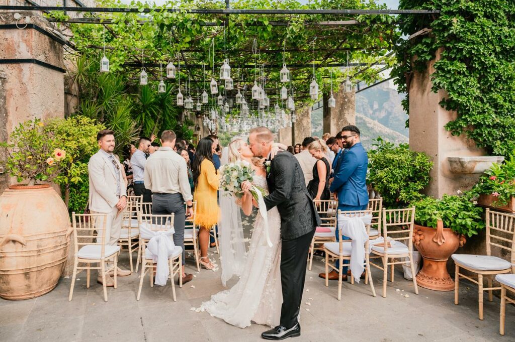 Exclusive wedding at Villa Magia Positano