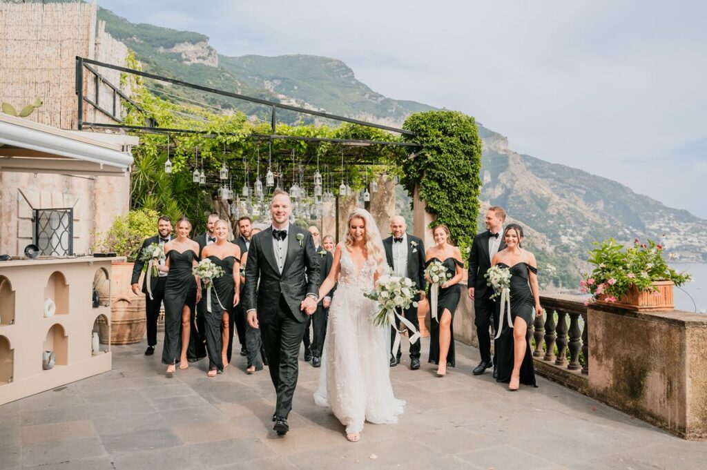 Exclusive wedding at Villa Magia Positano