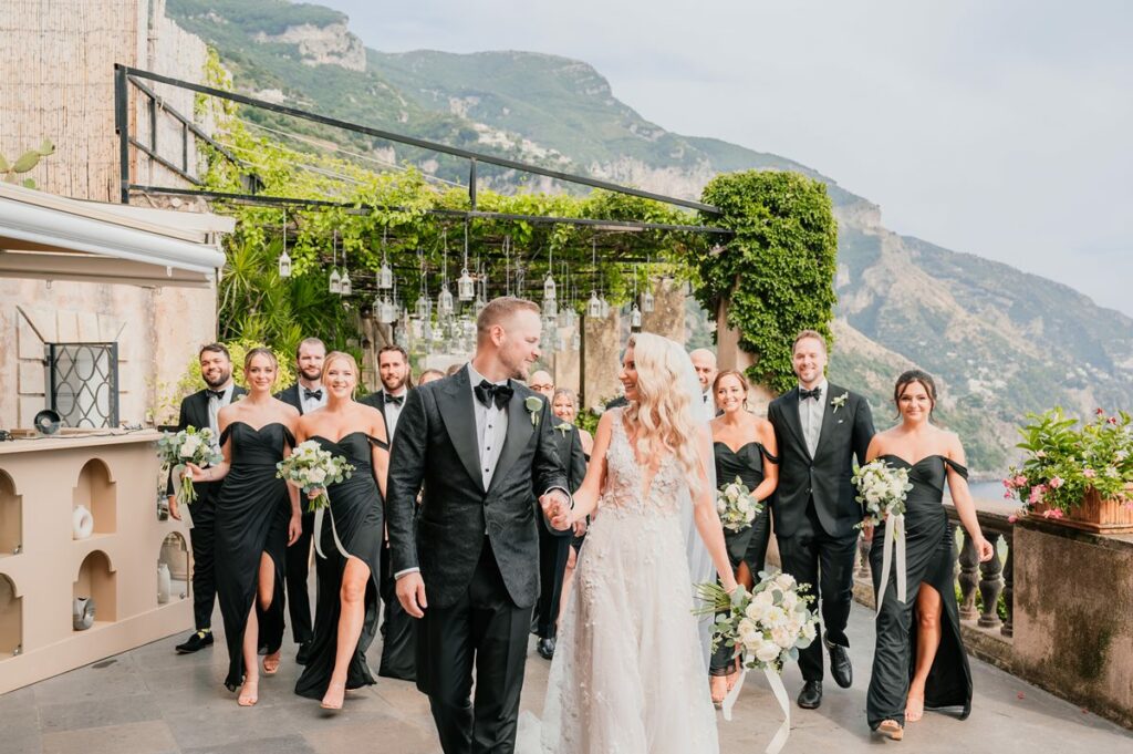 Exclusive wedding at Villa Magia Positano