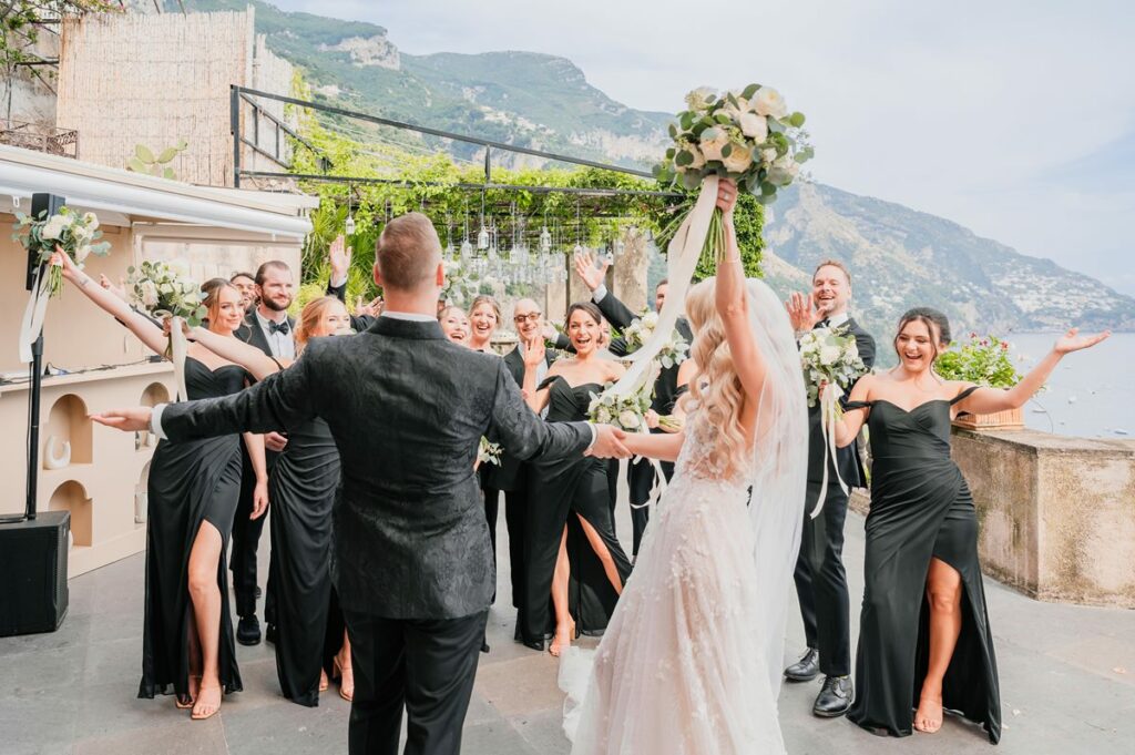 Exclusive wedding at Villa Magia Positano