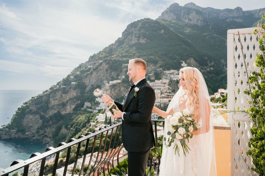 Exclusive wedding at Villa Magia Positano