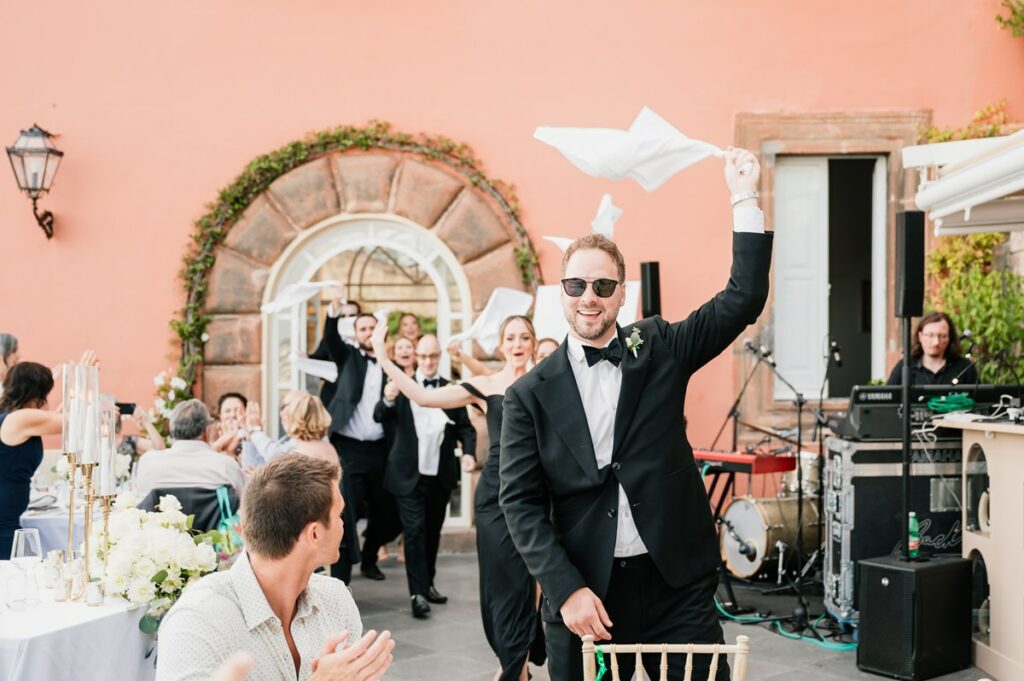 Exclusive wedding at Villa Magia Positano