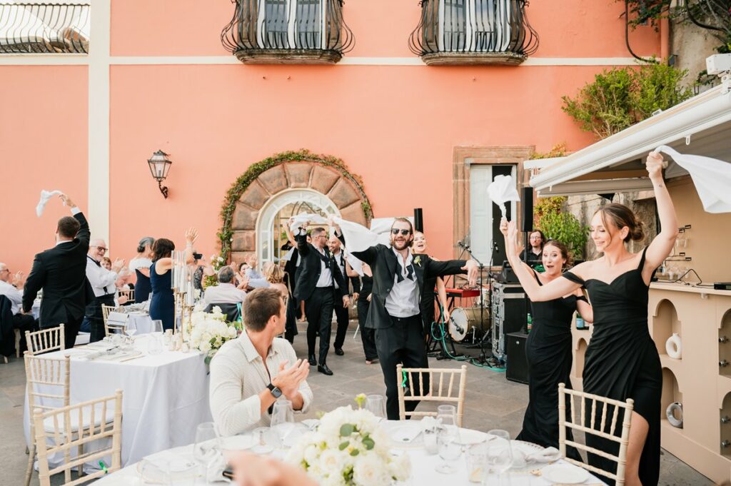 Exclusive wedding at Villa Magia Positano