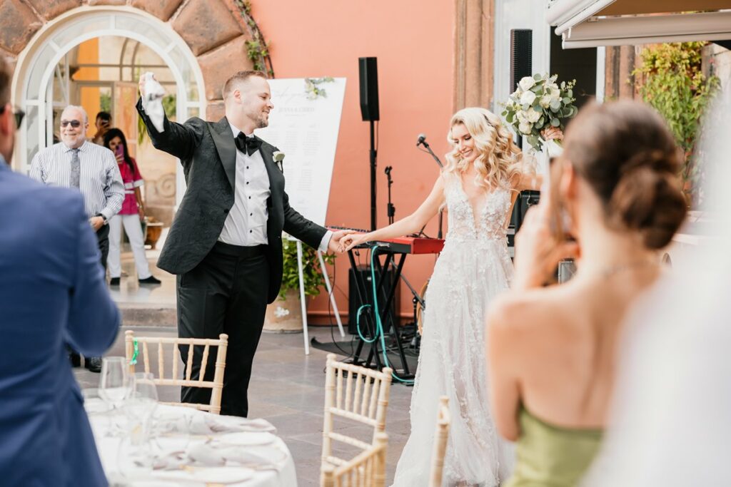 Exclusive wedding at Villa Magia Positano