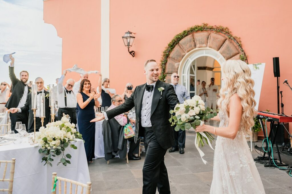 Exclusive wedding at Villa Magia Positano