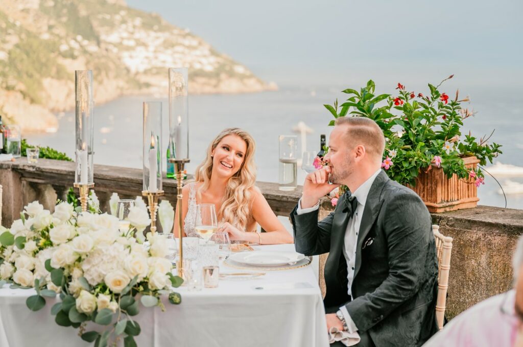 Exclusive wedding at Villa Magia Positano