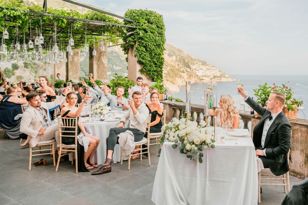 Exclusive wedding at Villa Magia Positano