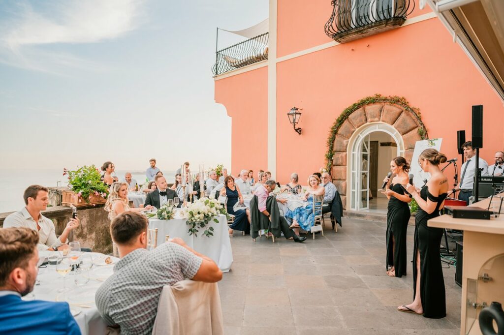 Exclusive wedding at Villa Magia Positano