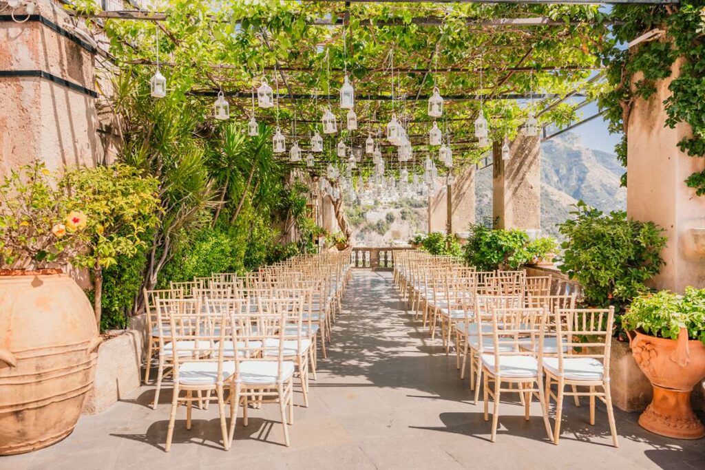 Exclusive wedding at Villa Magia Positano