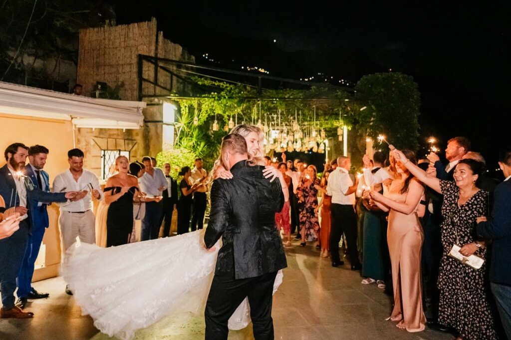 Exclusive wedding at Villa Magia Positano