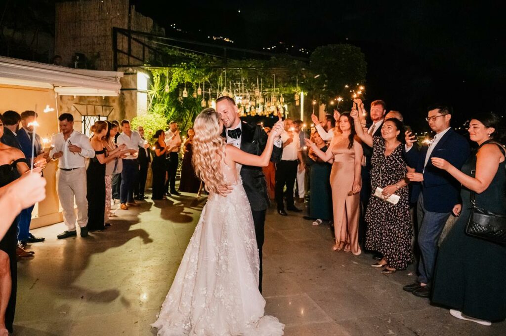 Exclusive wedding at Villa Magia Positano