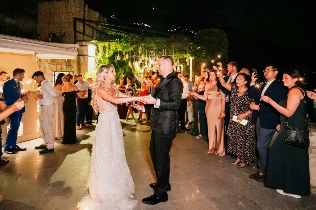 Exclusive wedding at Villa Magia Positano