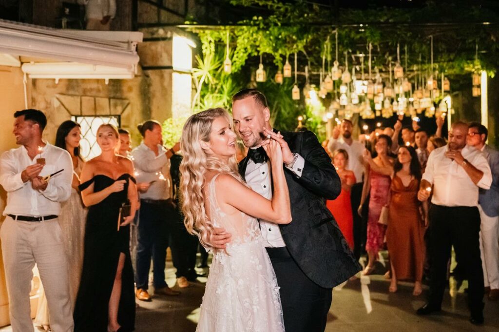 Exclusive wedding at Villa Magia Positano