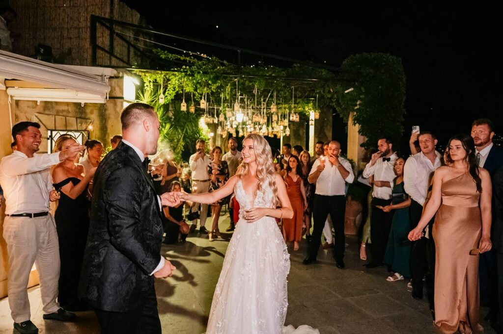 Exclusive wedding at Villa Magia Positano