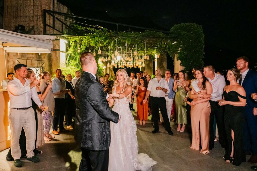 Exclusive wedding at Villa Magia Positano