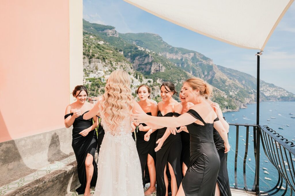 Exclusive wedding at Villa Magia Positano